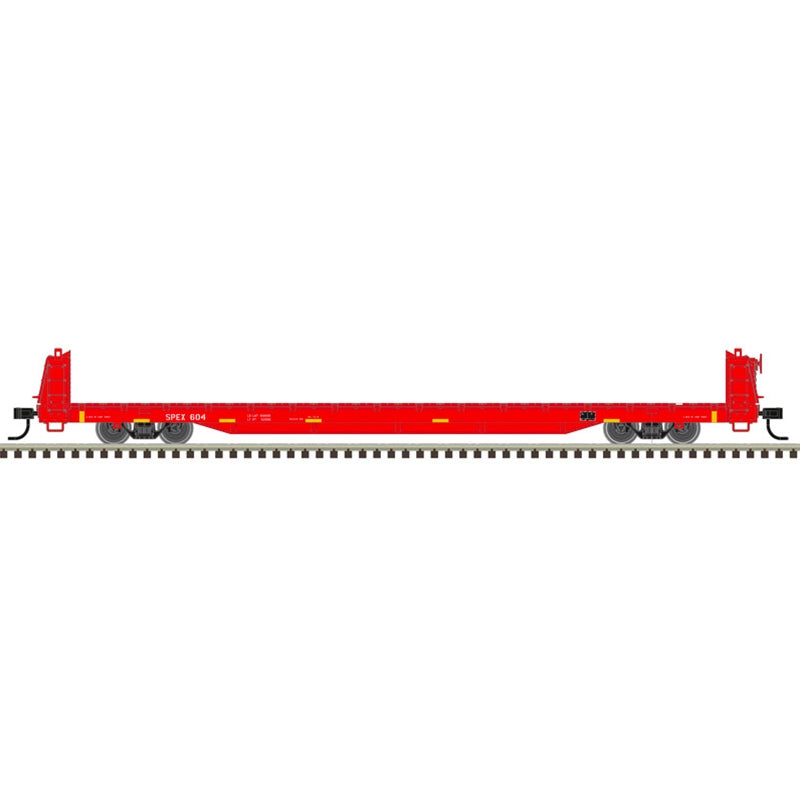 Atlas HO 20007965 - Trainman - Short Bulkhead Flat Car "Southern Parts & Equipment" #600