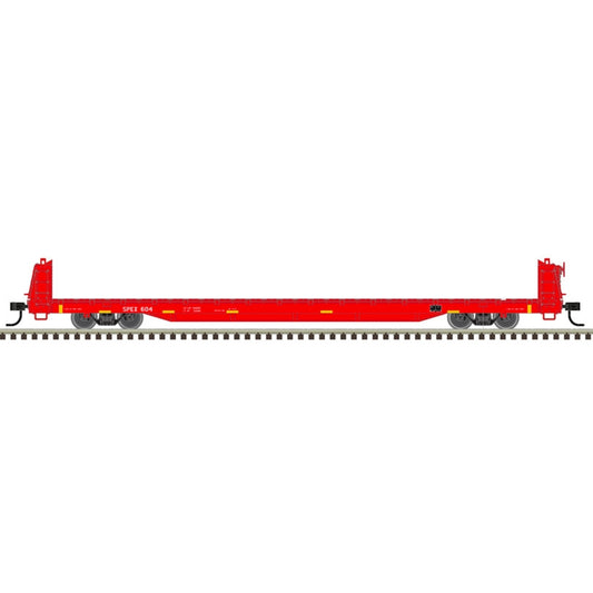 Atlas HO 20007965 - Trainman - Short Bulkhead Flat Car "Southern Parts & Equipment" #600