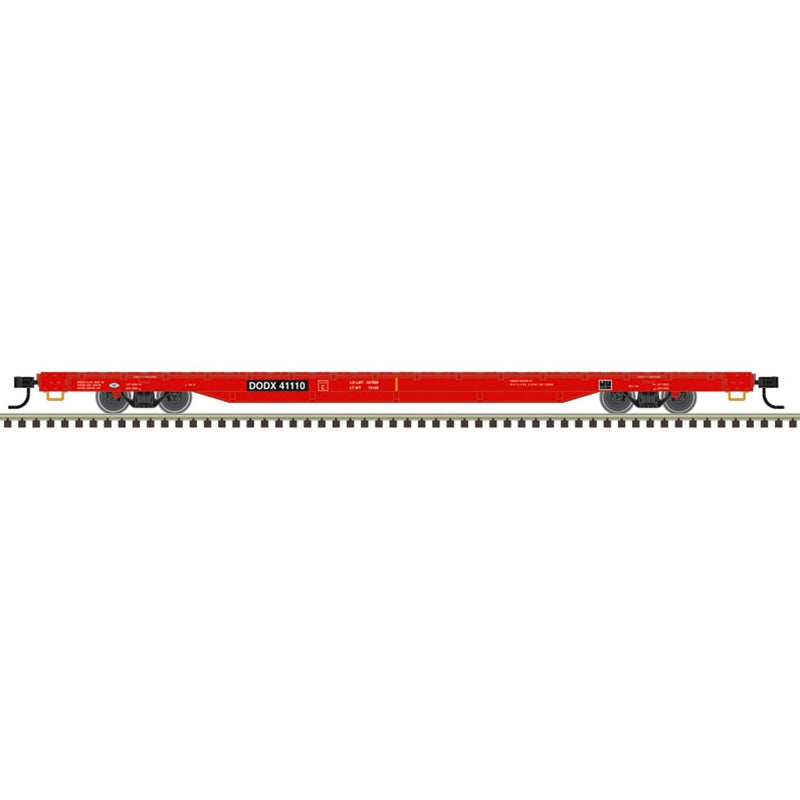 Atlas HO 20007979 - Trainman - 68' Flat Car "Department of Defense " #41154