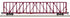 Atlas HO 20008067  - Master - 73' Center Partition Car "British Columbia Railway" #873100  (BCOL)