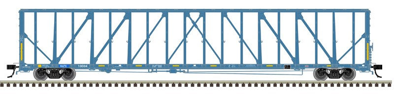 Atlas HO 20008071  - Master - 73' Center Partition Car "GE Capital Rail Services" #10004  (NAFX)