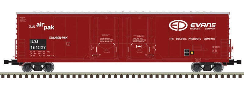 Atlas HO 20008088  - Master - 53' Evans Double Plug Door Boxcar "Illinois Central Gulf" #151017  (ex Evans)