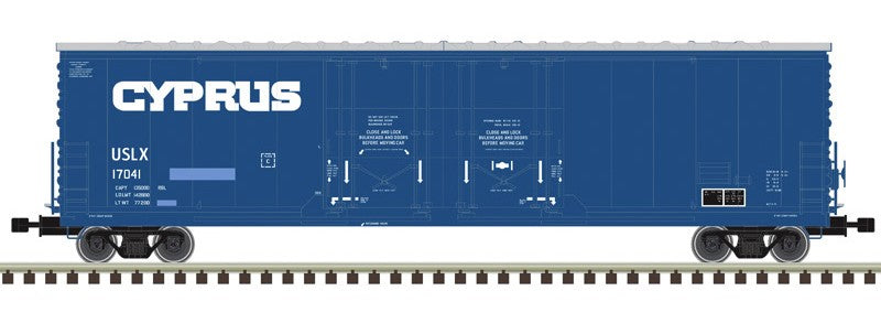 Atlas HO 20008090  - Master - 53' Evans Double Plug Door Boxcar "Cyprus" #17041  (USLX)