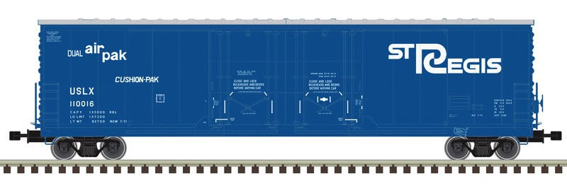 Atlas HO 20008095  - Master - 53' Evans Double Plug Door Boxcar "St Regis" #11022  (USLX)