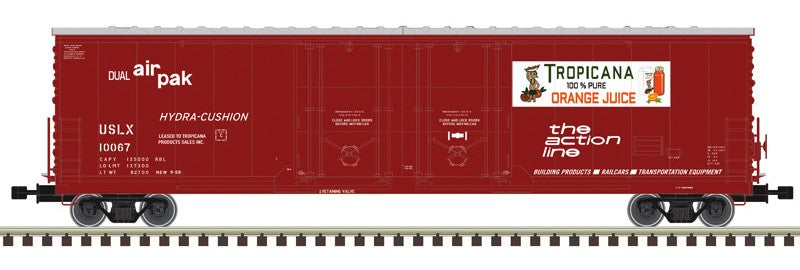 Atlas HO 20008096  - Master - 53' Evans Double Plug Door Boxcar "Tropicana" #10067  (USLX)
