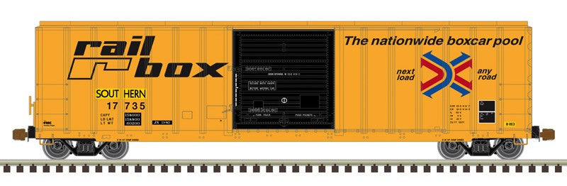 Atlas HO 20008128  - Master - FMC 5077 Single Door Boxcar "Southern" #17952  (ex-RBOX Patch)