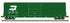Atlas HO 20008136  - Master - FMC 5077 Single Door Boxcar "Burlington Northern" #250069 