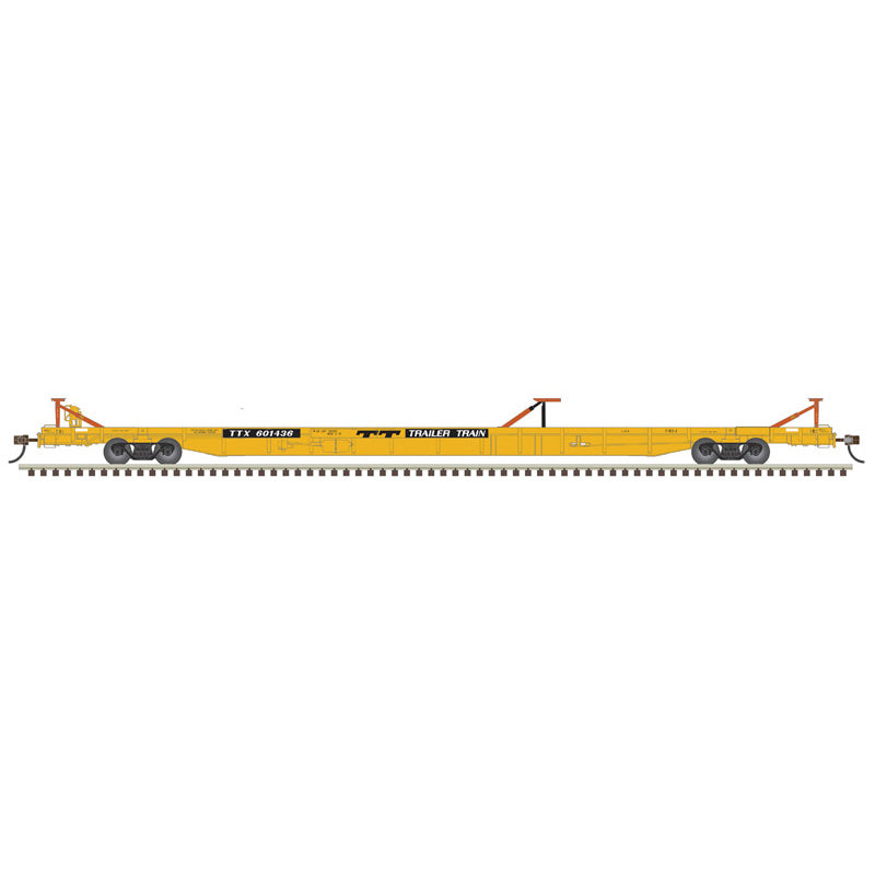 Atlas HO 20008205 - HO F89J Flat Car "TTX 1970's" #601426 (mid/end hitches)