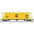 Atlas HO 20008217 - 3 Bay Cylindrical Hopper "Chessie System" #836045 (Baltimore & Ohio)