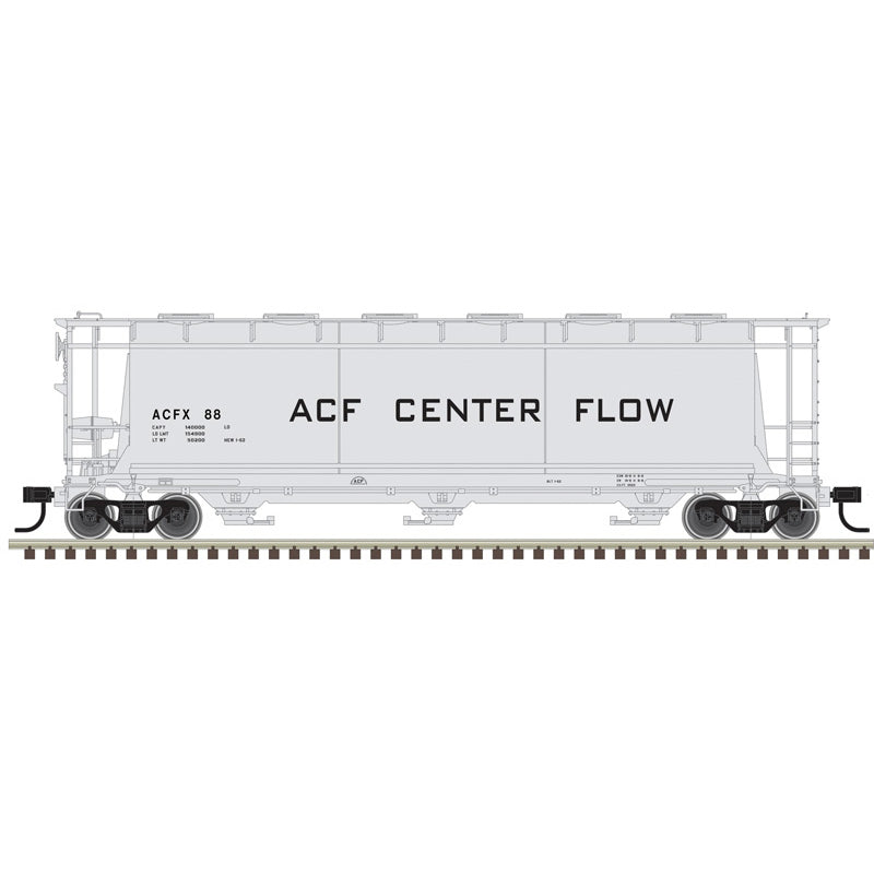 Atlas HO 20008229 - 3 Bay Cylindrical Hopper "ACF Center Flow Demonstrator" #88