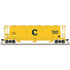 Atlas HO 20008230 - 3 Bay Cylindrical Hopper "Chessie System" #225443 (CSXT Patch)