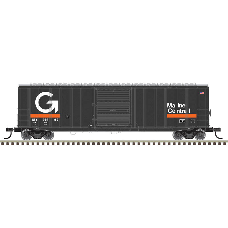 Atlas HO 20008239 - Trainman - 50'6" Box Car "Maine Central" #20066 (Guilford)