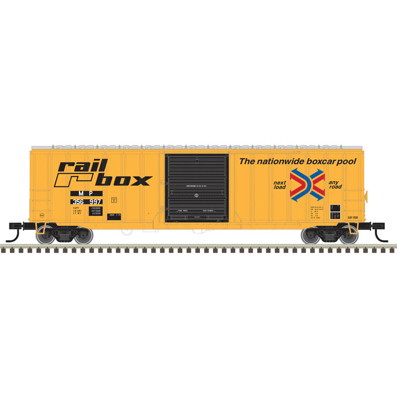 Atlas HO 20008241 - Trainman - 50'6" Box Car "Missouri Pacific" #356743 (ex-Railbox)
