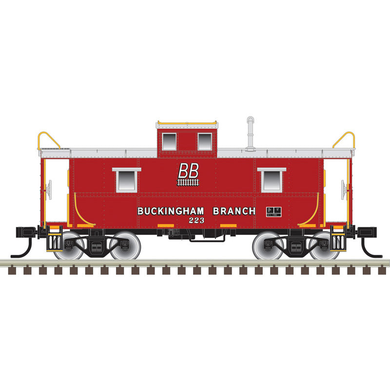 Atlas HO 20008272 - Trainman - Cupola Caboose "Buckingham Branch" #223