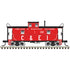 Atlas HO 20008280 - Trainman - Cupola Caboose "Chicago & Eastern Illinois " #2