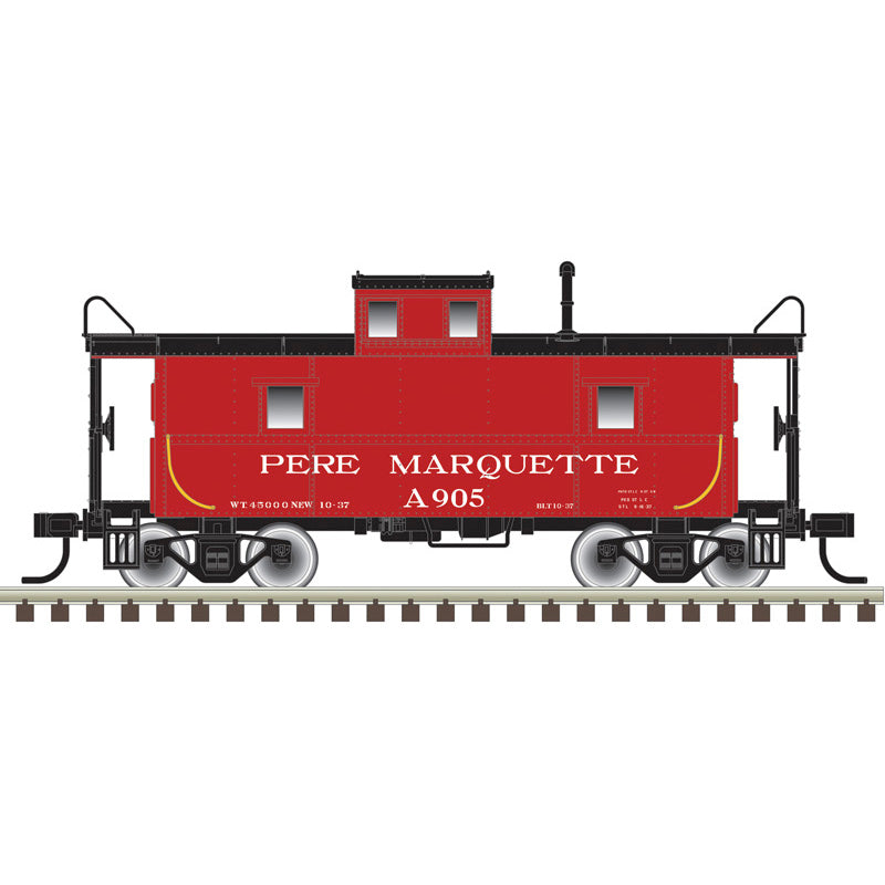 Atlas HO 20008283 - Trainman - Cupola Caboose "Pere Marquette" #905