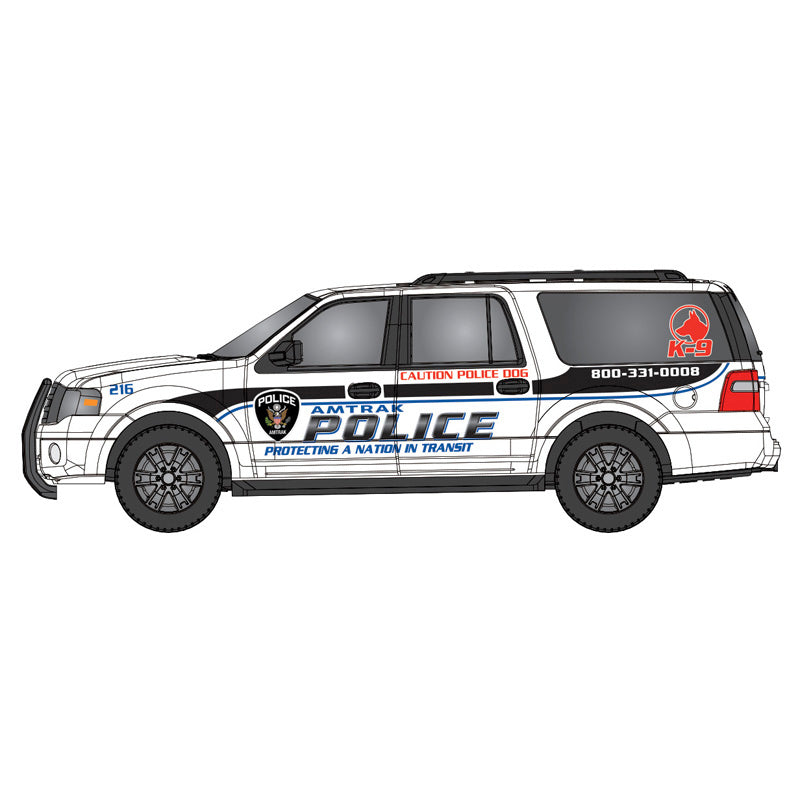 Atlas HO 30000178 - 2007 Ford Expedition SUV "Amtrak"