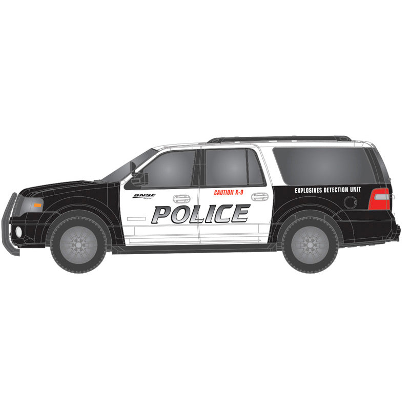 Atlas HO 30000179 - 2007 Ford Expedition SUV "BNSF"