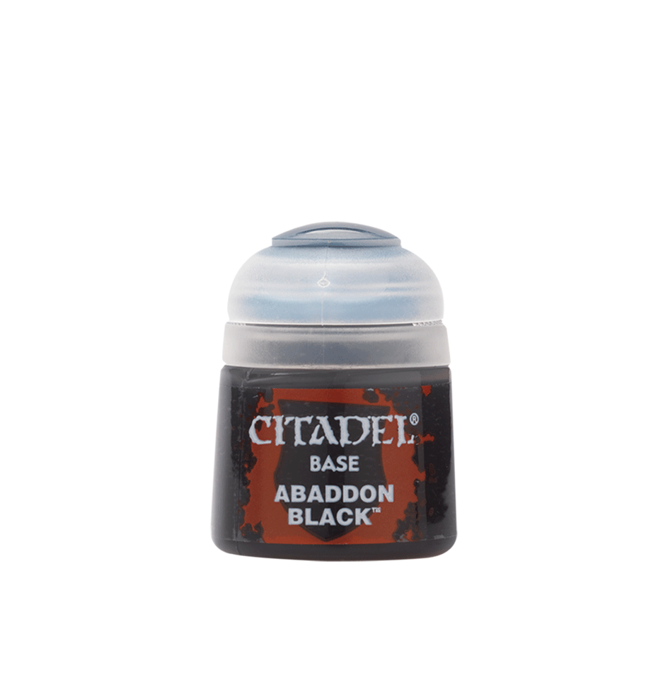 Games Workshop 21-25 - Base: Abaddon Black (12 ml)