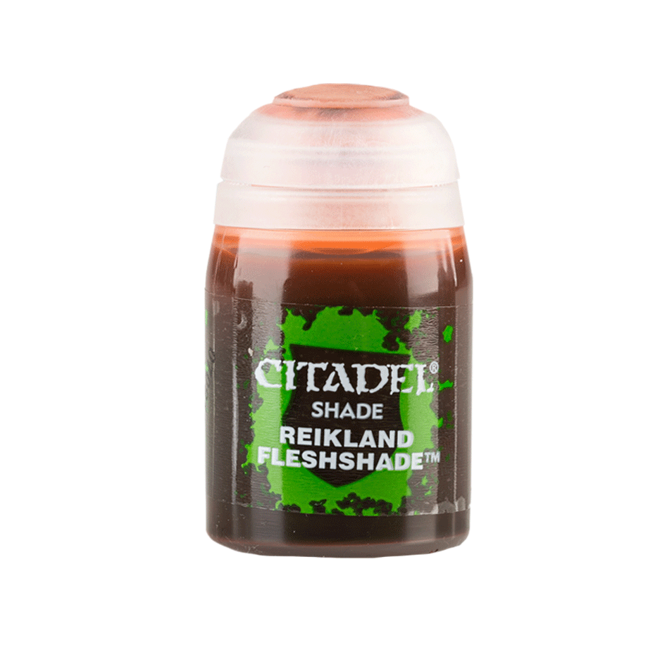 Games Workshop 24-24 - Shade: Reikland Fleshshade (18 ml) - MrMuffin'sTrains