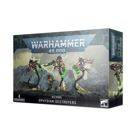 Games Workshop 49-32 - Warhammer 40,000 - Necrons: Ophydian Destroyers - MrMuffin'sTrains
