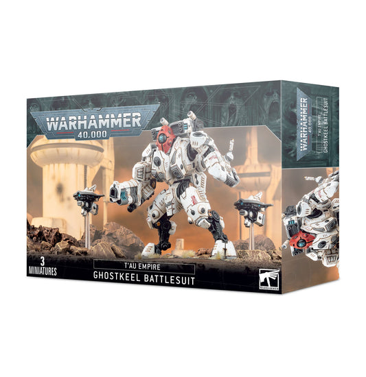 Games Workshop 56-20 - Warhammer 40,000 - T'au Empire: Ghostkeel Battlesuit - MrMuffin'sTrains