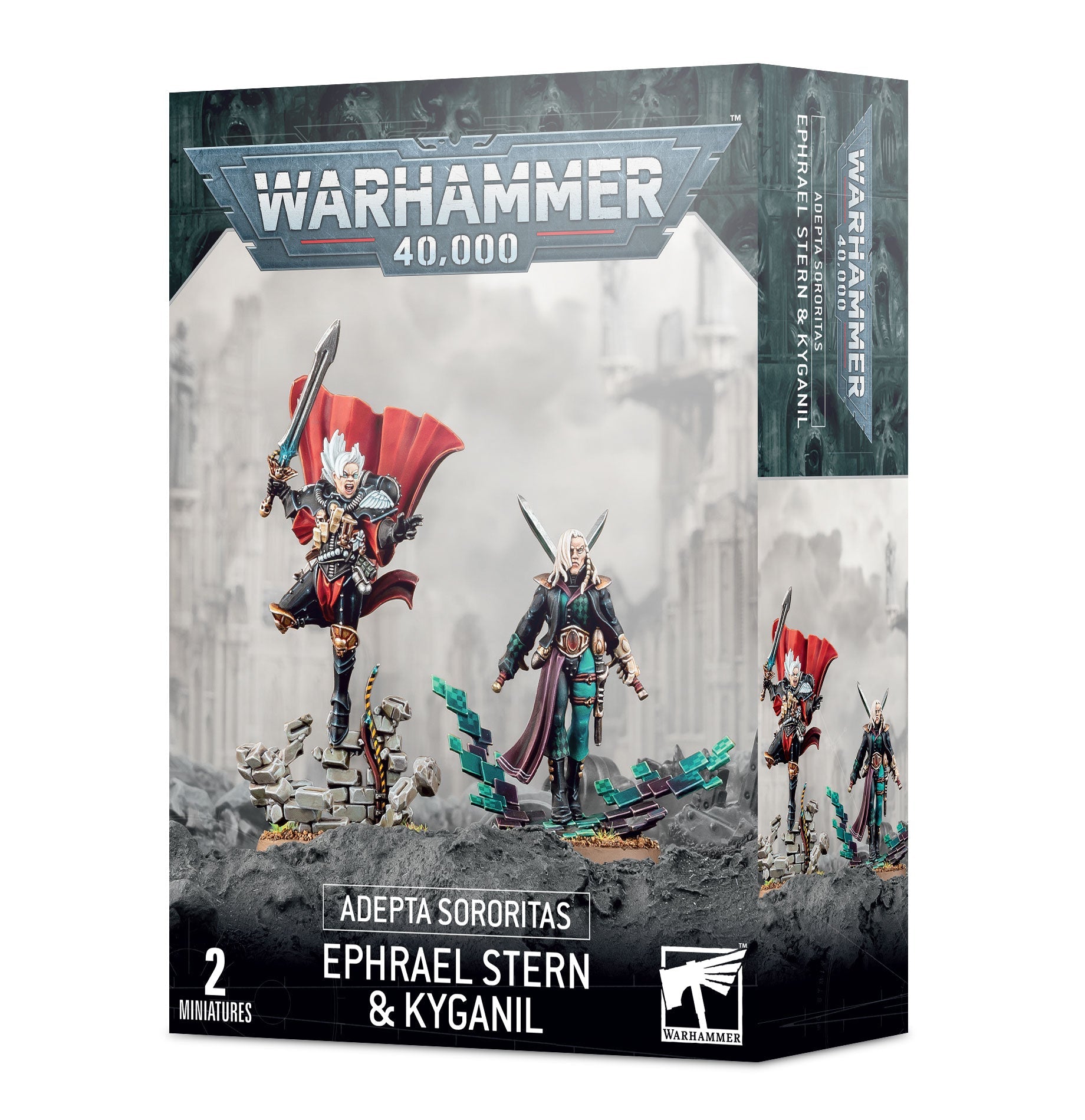 Games Workshop 40-50 - Warhammer 40,000 - Adepta Sororitas: Ephrael Stern and Kyganil