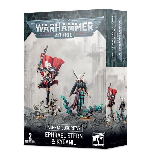 Games Workshop 40-50 - Warhammer 40,000 - Adepta Sororitas: Ephrael Stern and Kyganil