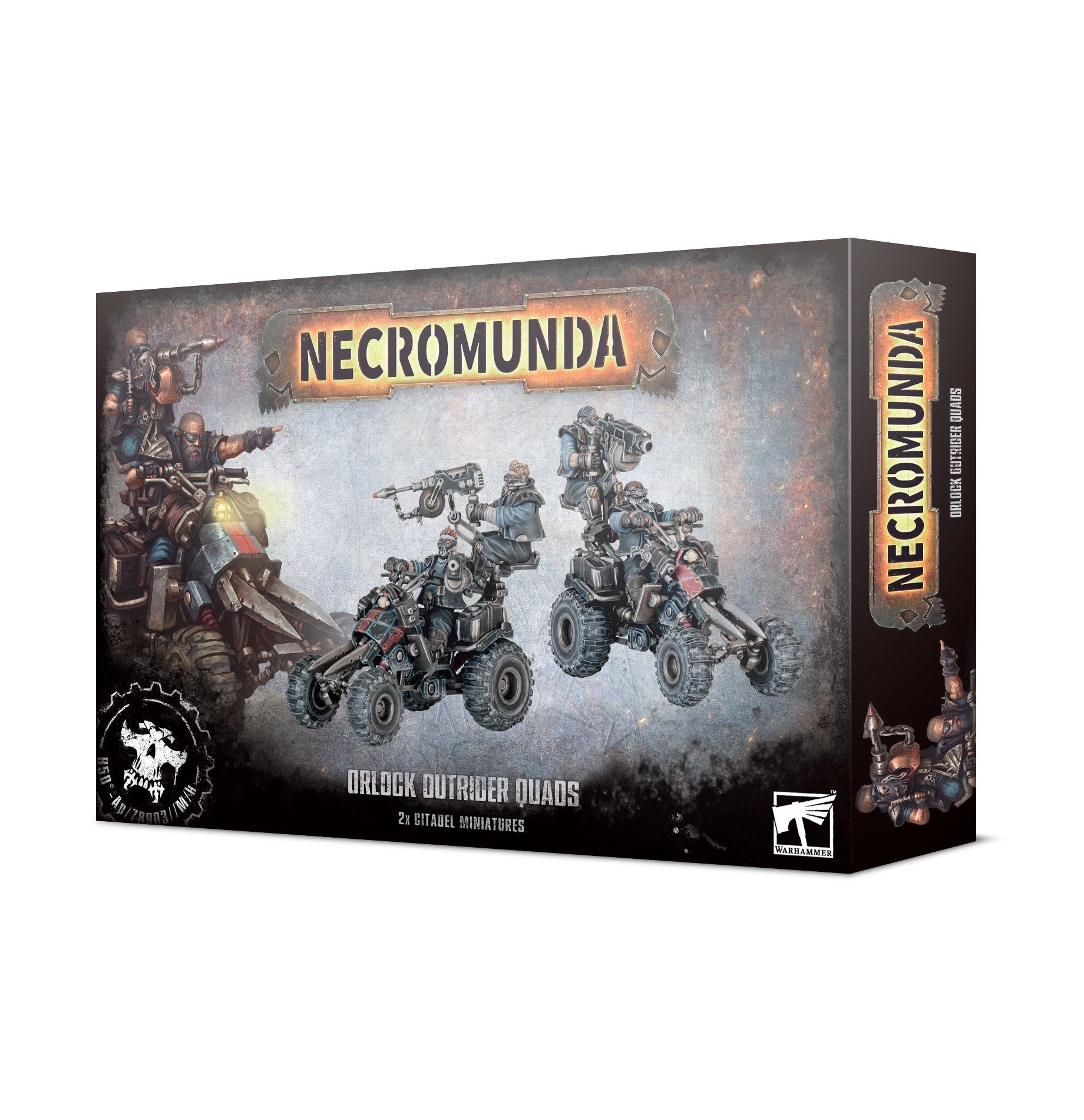 Games Workshop 300-98 - Necromunda - Orlock Outrider Quads
