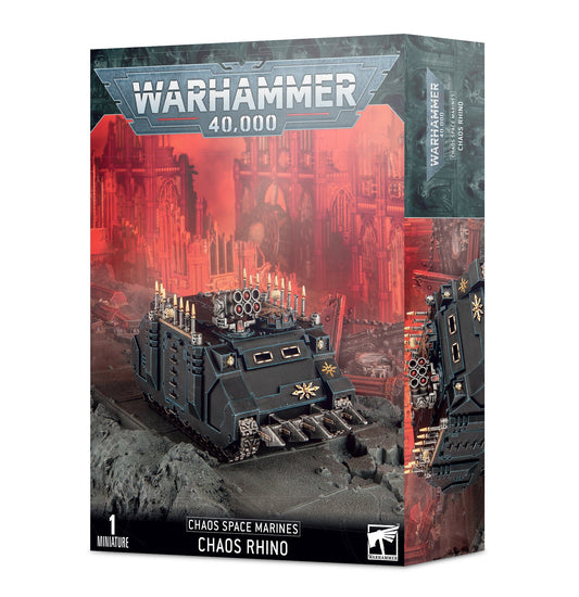 Games Workshop 43-11 - Warhammer 40,000 - Chaos Space Marines: Rhino - MrMuffin'sTrains