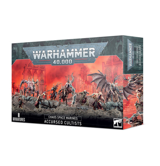 Games Workshop 43-83 - Warhammer 40,000 - Chaos Space Marines: Accursed Cultists