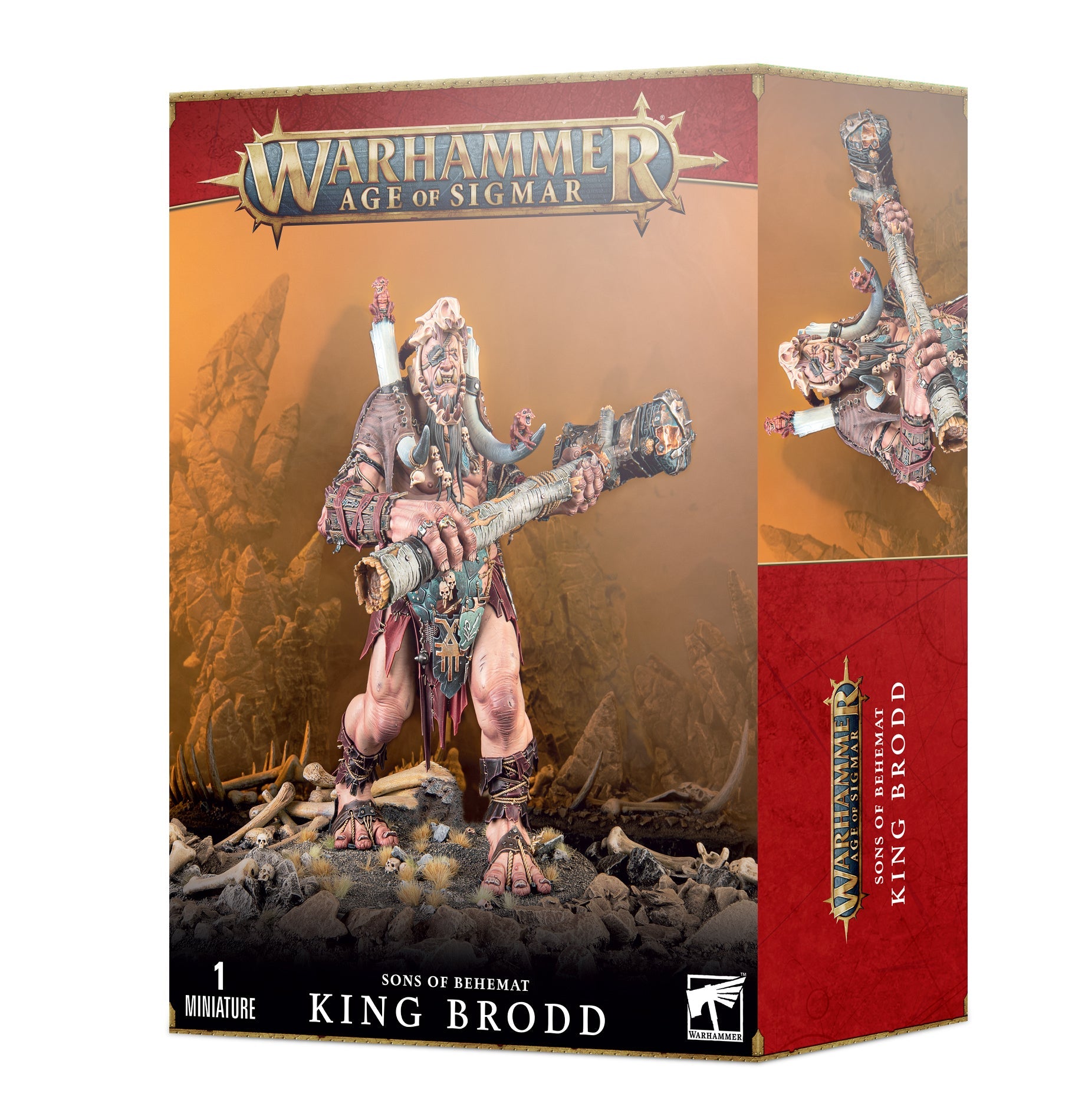 Games Workshop 93-10 - Age of Sigmar - Sons of Behemat: King Brodd
