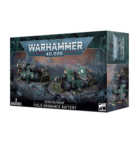 Games Workshop 47-41 - Warhammer 40,000 - Astra Militarum: Field Ordnance Battery - MrMuffin'sTrains
