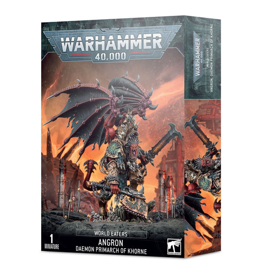 Games Workshop 43-28 - Warhammer 40,000 - World Eaters: Angron, Daemon Primarch of Khorne