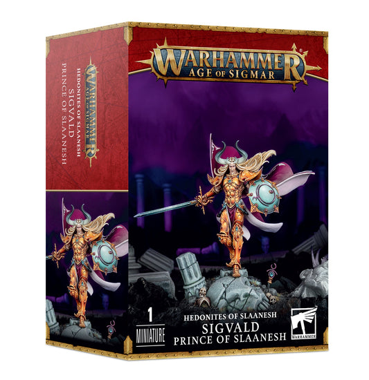 Games Workshop 83-84 - Age of Sigmar - Hedonites of Slaanesh: Sigvald Prince of Slaanesh