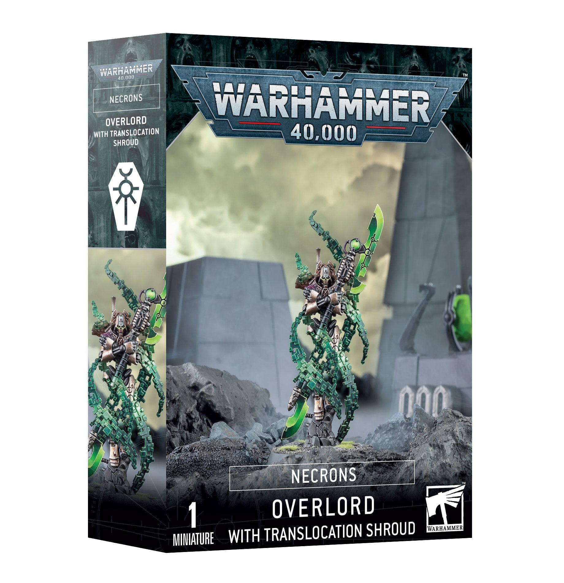 Games Workshop 49-70 - Warhammer 40,000 - Necrons: Overlord with Translocation Shroud