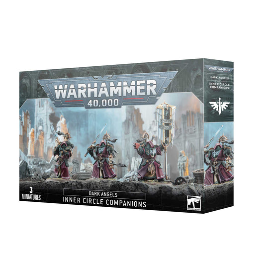Games Workshop 44-19 - Warhammer 40,000 - Dark Angels: Inner Circle Companions - MrMuffin'sTrains
