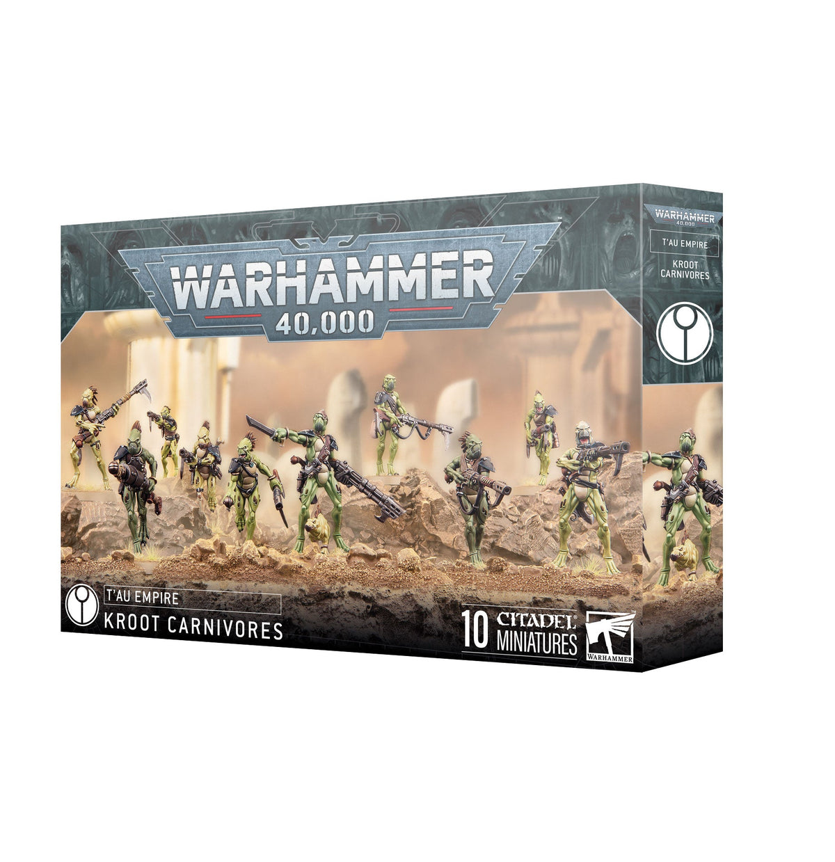 Games Workshop 56-48 - Warhammer 40,000 - T'au Empire: Kroot Carnivore Squad - MrMuffin'sTrains