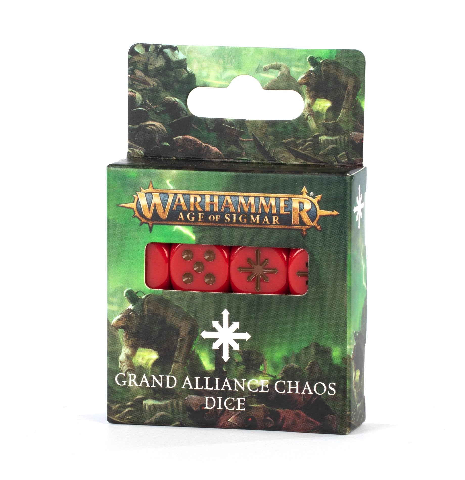 Games Workshop 80-22 - Age of Sigmar - Grand Alliance Chaos Dice