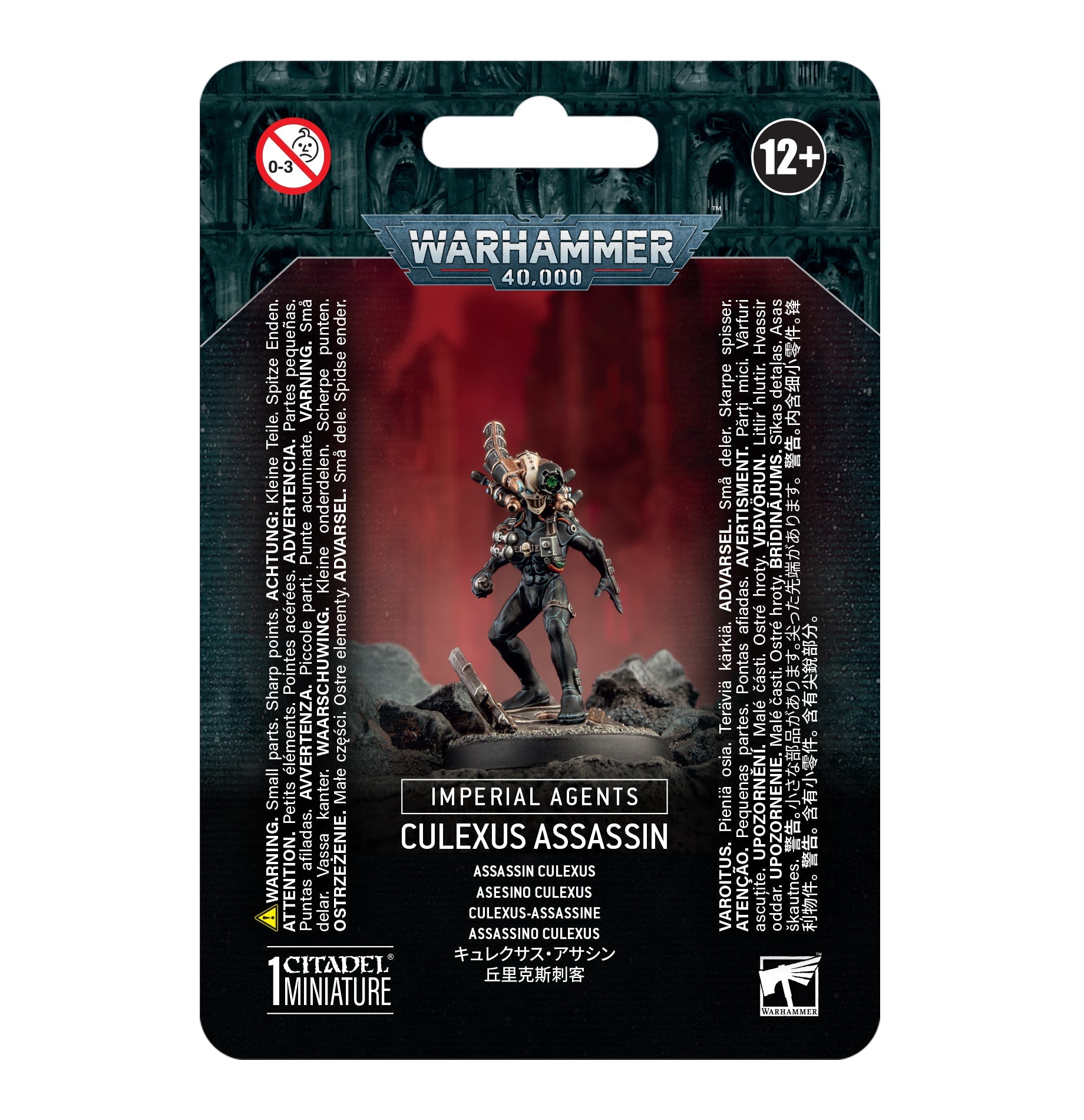 Games Workshop 52-11 - Warhammer 40,000 - Imperial Agents: Culexus Assassin