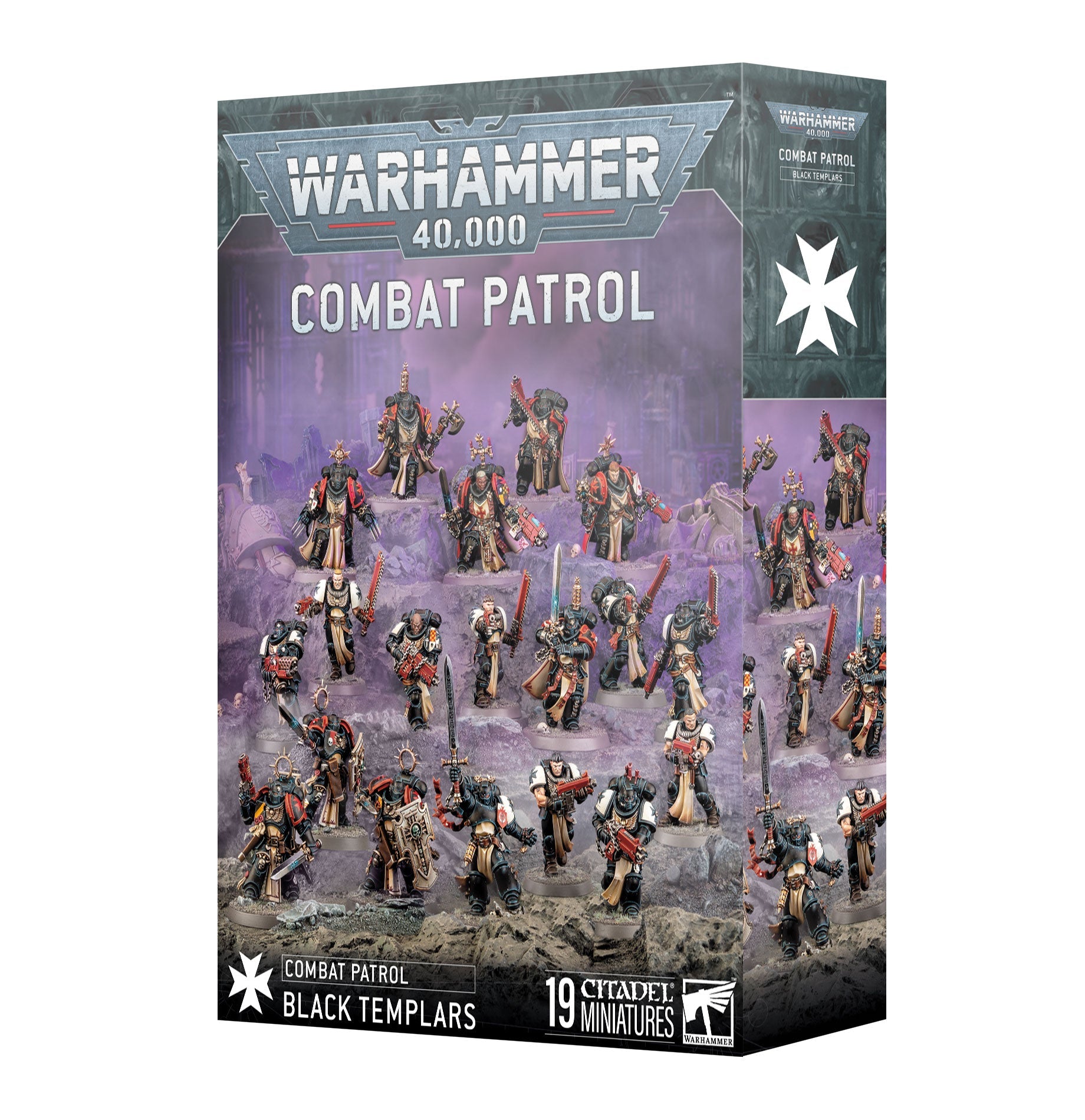 Games Workshop 73-553 - Warhammer 40,000 - Black Templars: Combat Patrol (2025)