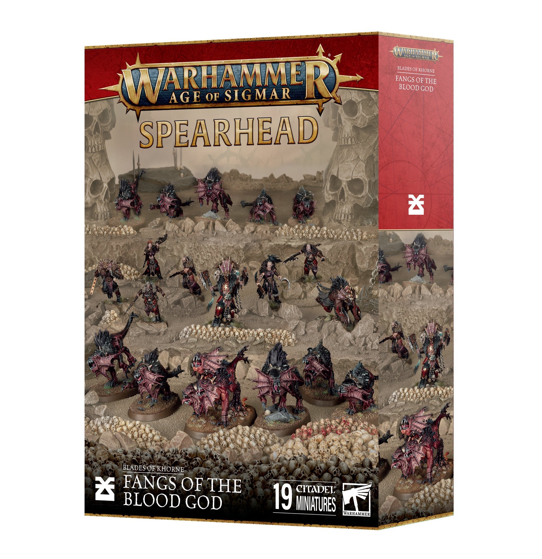 Games Workshop 70-837 - Age of Sigmar - Blades of Khorne: Fangs of the Blood God Spearhead