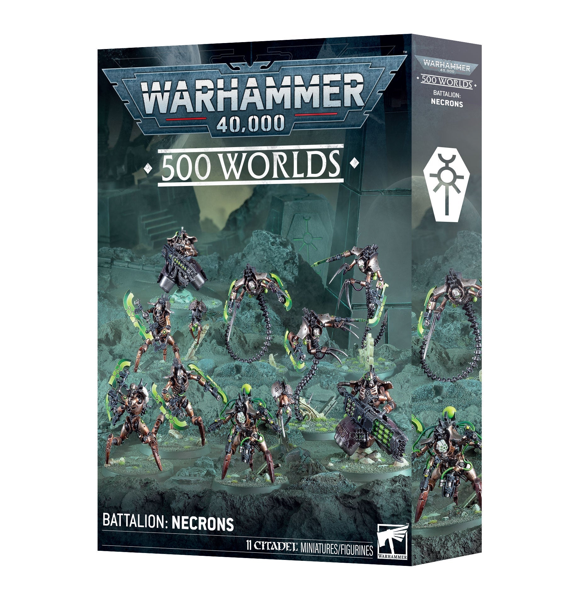 Games Workshop 49-51 - Warhammer 40,000 - 500 Worlds Battalion: Necrons