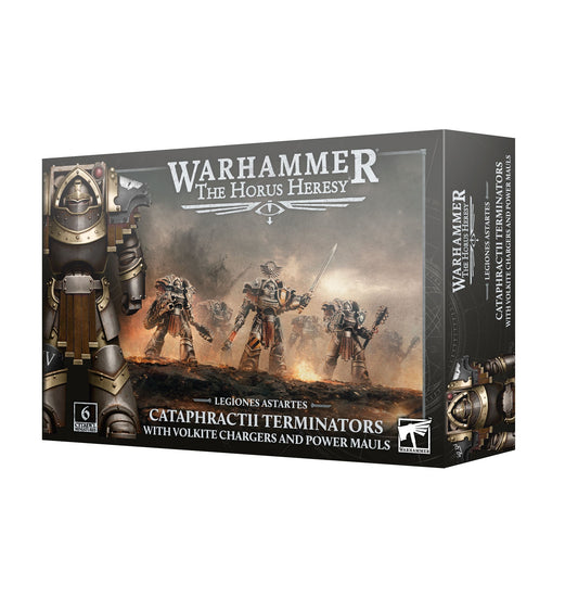 Games Workshop 31-144 - Horus Heresy - Legiones Astartes: Cataphractii Terminators with Power Mauls