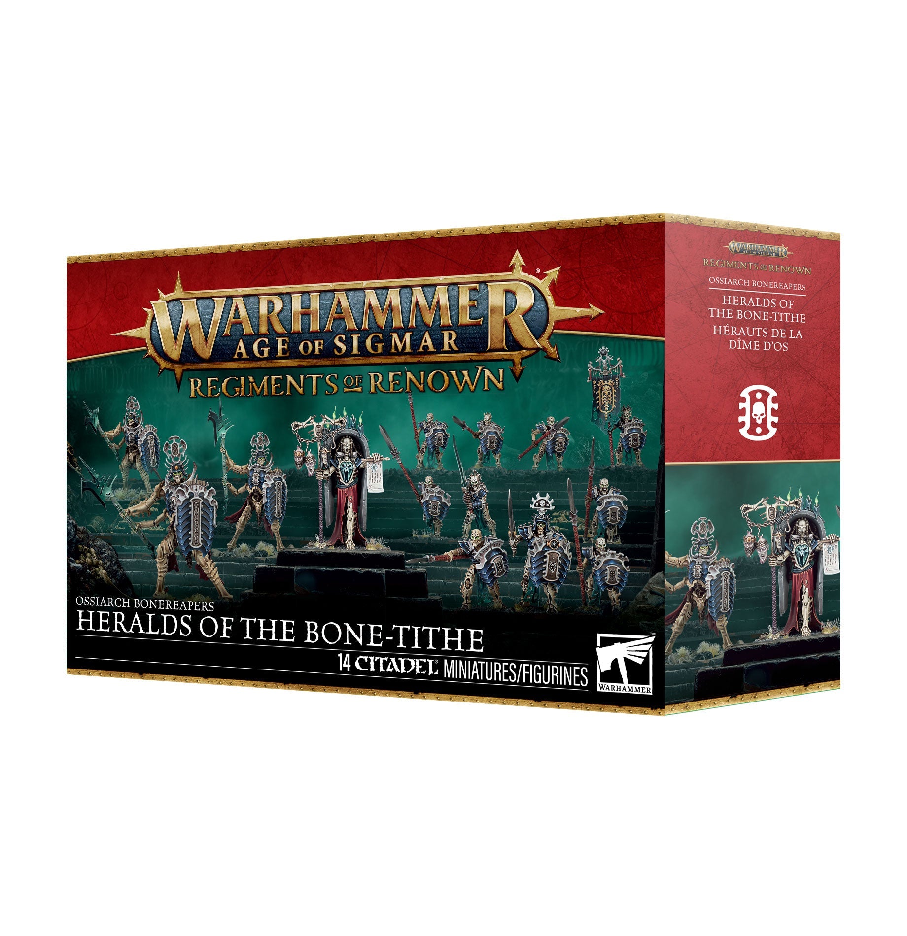 Games Workshop 94-43 - Age of Sigmar - Ossiarch Bonereapers: Heralds of the Bone-Tithe Regiment of Renown - MrMuffin'sTrains