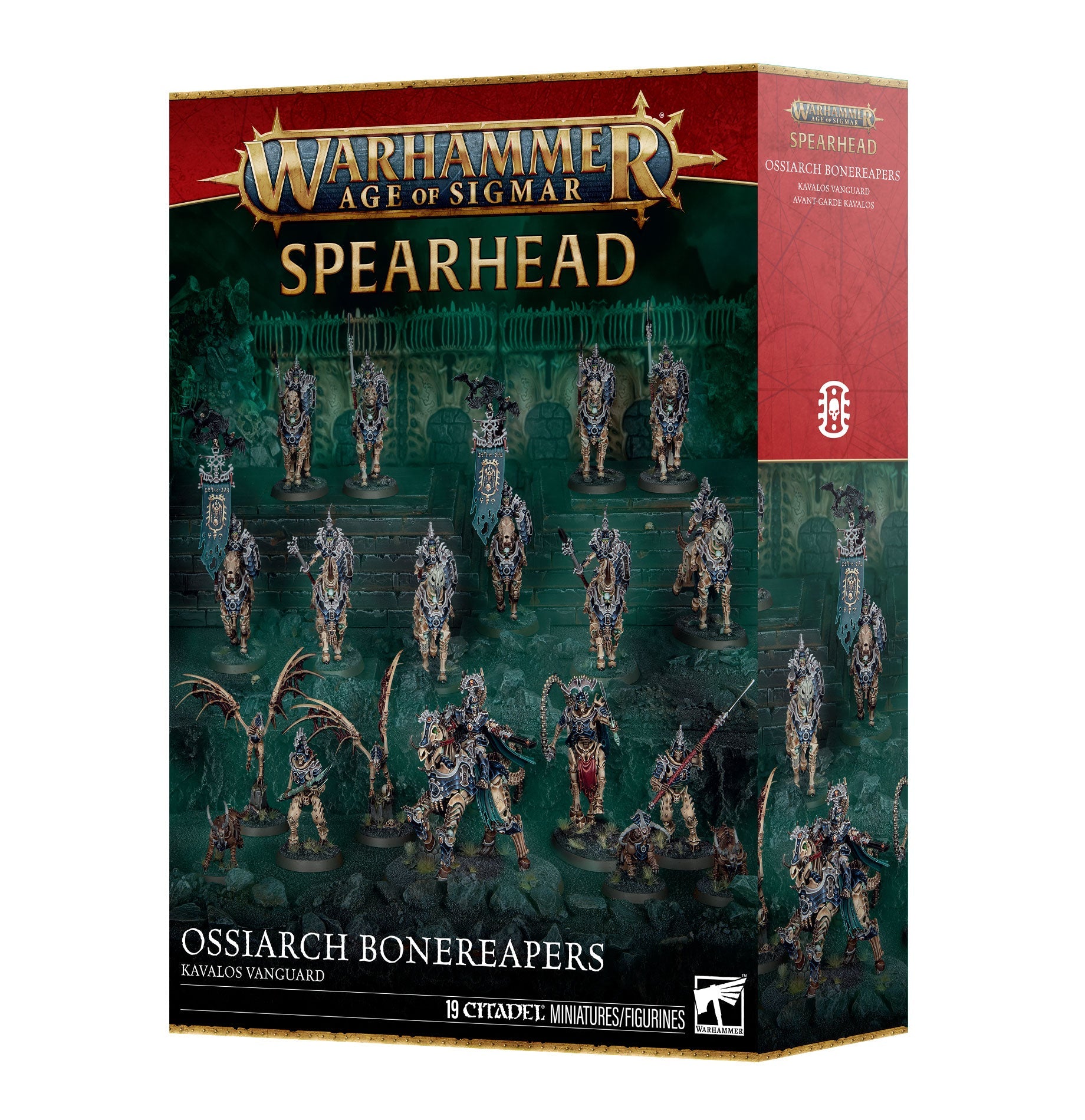Games Workshop 70-943 - Age of Sigmar - Ossiarch Bonereapers: Kavalos Vanguard Spearhead - MrMuffin'sTrains