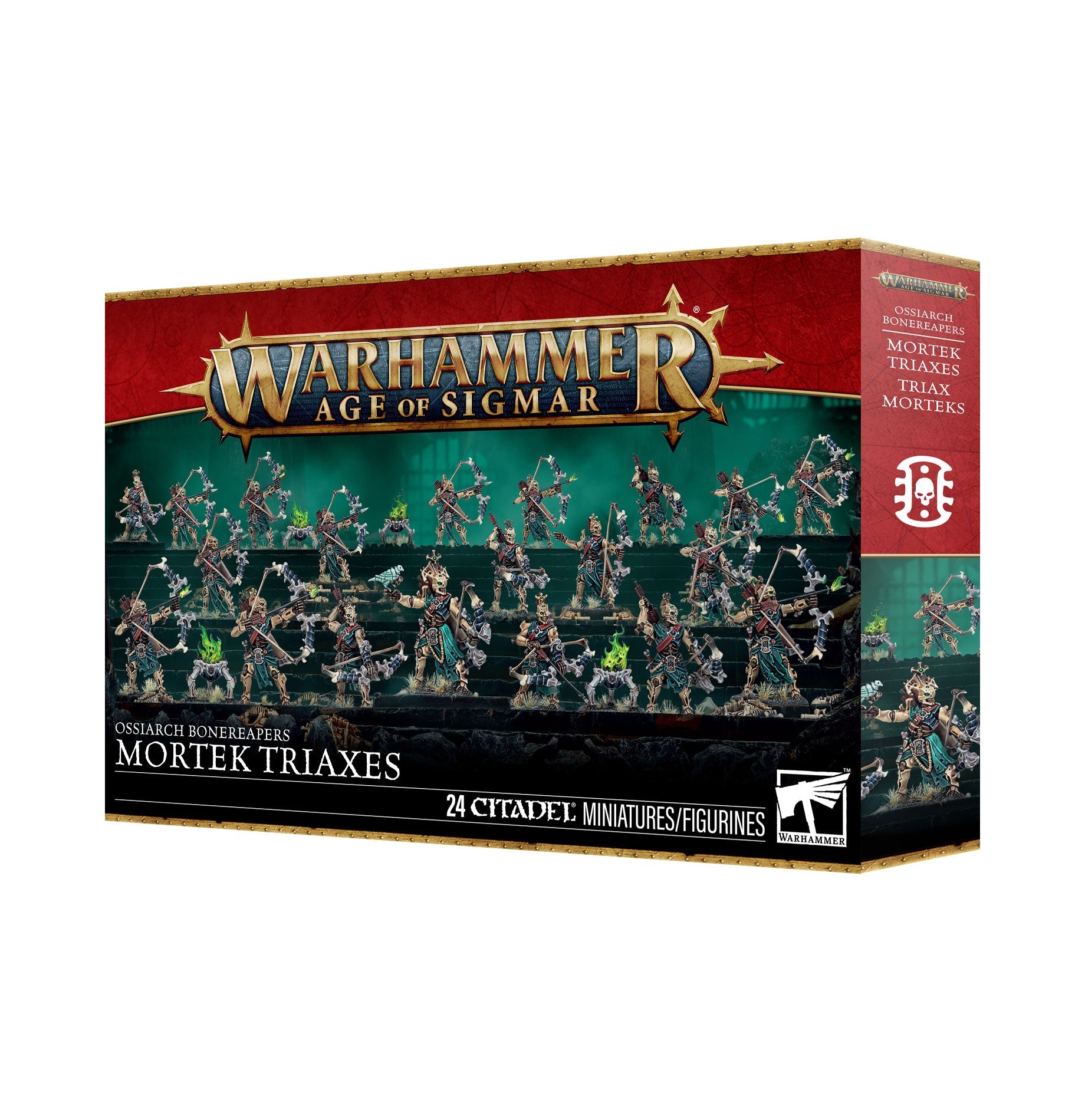 Games Workshop 94-45 - Age of Sigmar - Ossiarch Bonereapers: Mortek Triaxes - MrMuffin'sTrains