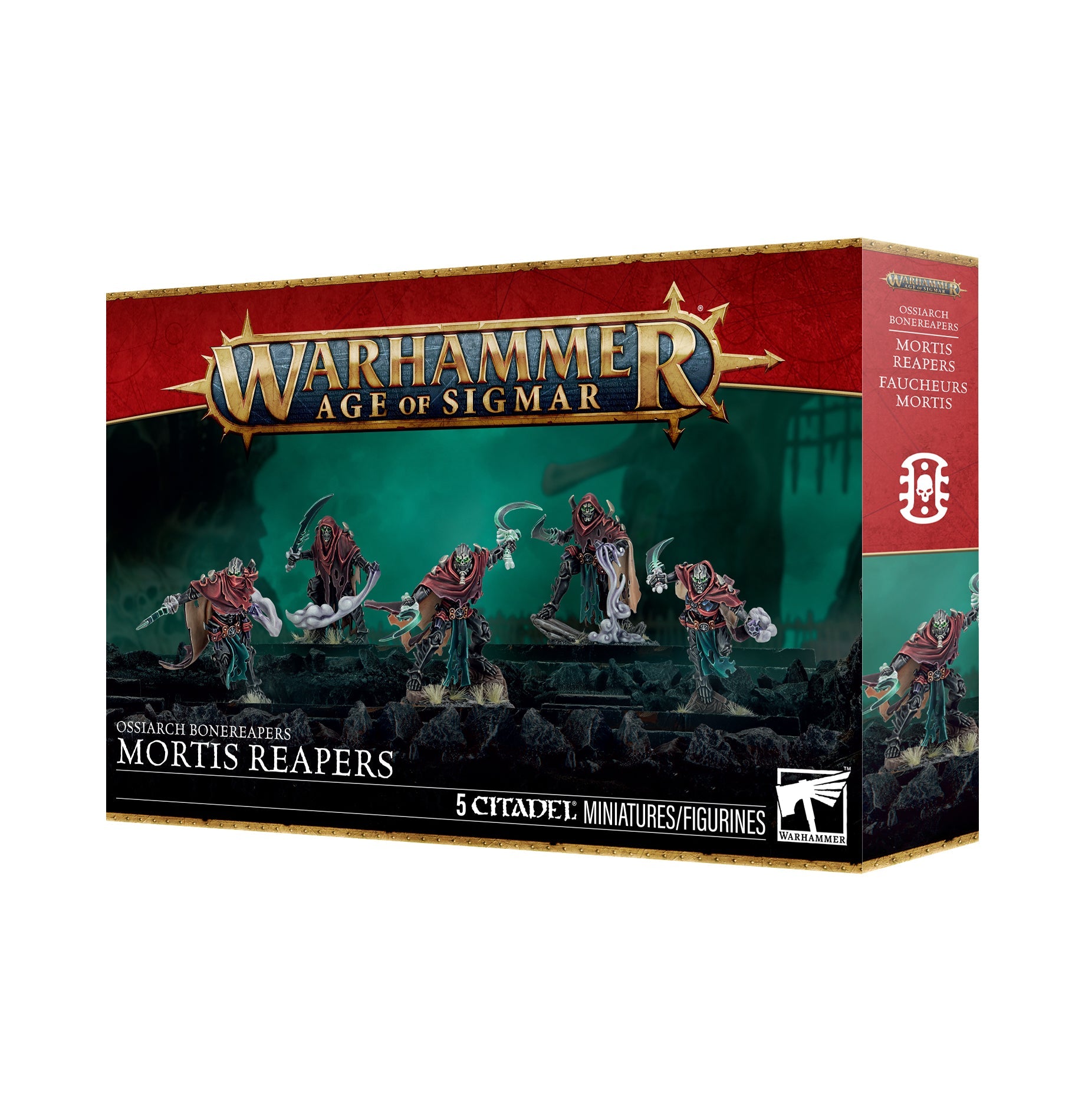 Games Workshop 94-37 - Age of Sigmar - Ossiarch Bonereapers: Mortis Reapers - MrMuffin'sTrains