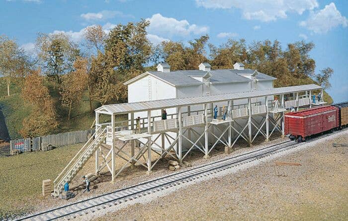 Walthers HO 933-3049 - Cornerstone - Icehouse and Platform (Kit)