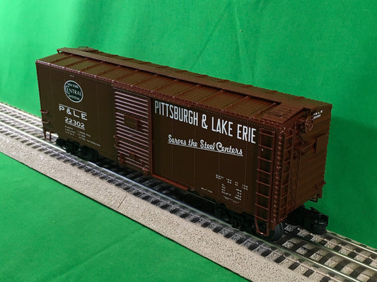 MTH 20-99412 - 40' AAR Box Car "New York Central / Pittsburgh & Lake Erie" #22302 - Custom Run for MrMuffin'sTrains - MrMuffin'sTrains